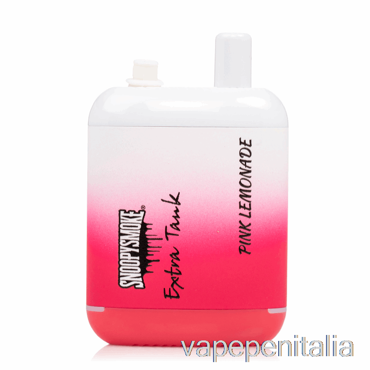 Vape Box Mod Snoopy Smoke Extra Tank 2 15000 Limonata Rosa Usa E Getta